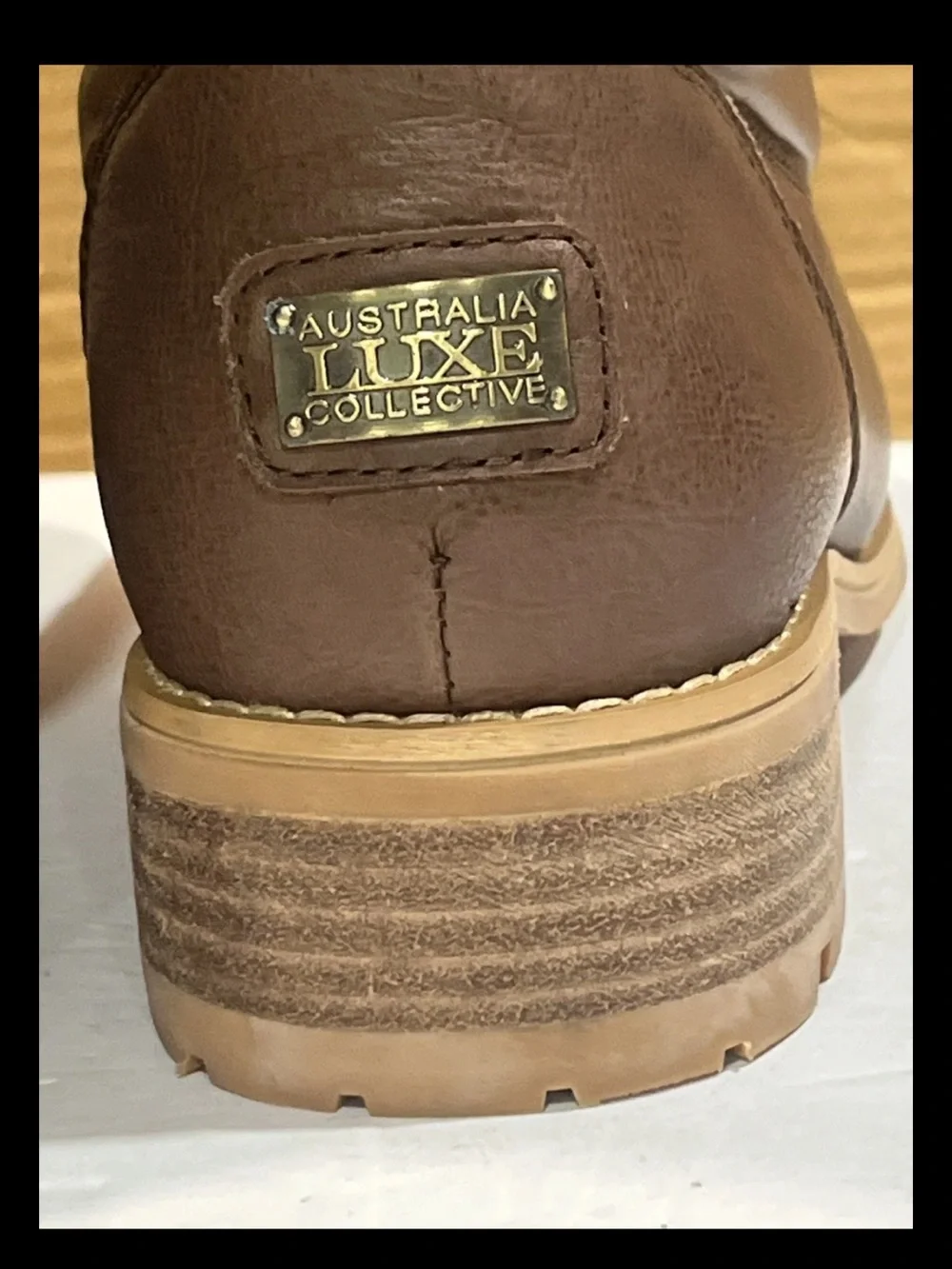 Australia Luxe Collective Brown Quilted Shaft Winter Boots